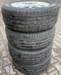 Alu kolo originál PEUGEOT 7x16 5x108x65 ET38 a Pirelli P7 Cinturato 215/60 R16 99H XL 70%