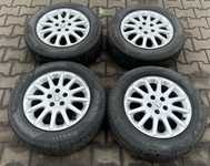 Alu kolo originál PEUGEOT 7x16 5x108x65 ET38 a Pirelli P7 Cinturato 215/60 R16 99H XL 70%