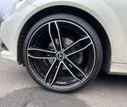 MERCEDES C-Class jsme obuli na Alu kolo AXXION 8.5x19“ ET45, 5x112x66.5 a Continental Conti.eContactWinter 225/35 R19 88H