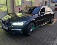 BMW 7 jsme obuli na Alu kolo KESKIN 9x20“ ET30, 5x112x66.5 a Dunlop SP Winter Sport 3D 275/35 R20 102W XL + čidla tlaku TPMS