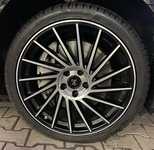 BMW 7 jsme obuli na Alu kolo KESKIN 9x20“ ET30, 5x112x66.5 a Dunlop SP Winter Sport 3D 275/35 R20 102W XL + čidla tlaku TPMS