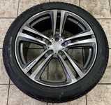 Alu kolo originál CARLSSON 5x112x66.5, 10x22" ET65 a Continental WinterContact TS 850 P 285/45 R22 114V XLContinental WinterContact TS 850 P 285/45 R22 114V XL + čidla tlaku TPMS + rozšiřovací podložky