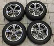 Alu kolo ALUTEC 6.5x15" ET38, 5x112x66.5 a Firestone Winterhawk 2 EVO 185/65 R15 88T 90%