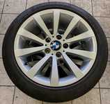 Alu kolo originál BMW 8x17" ET34, 5x120x72.5 a Fulda SportControl 2 225/45 R17 91Y 40%