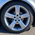 VW PASSAT jsme obuli na Alu kolo originál AUDI 8x18" ET41 5x112x57 a Tracmax X-Privilo TX-3 225/45 R18 95Y XL