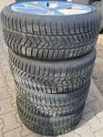 Alu kolo originál AUDI 8x18" ET46 5x112x57 a Pirelli Winter 210 SottoZero III 225/40 R18 92V XL AO 90%