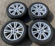 Alu kolo originál LAND ROVER 8.5x20“ ET58 5x120x72.5 a Continental SportContact 5 255/50 R20 109Y XL 60% + čidla tlaku TPMS