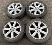 Alu kolo originál VW 7.5x18" ET40 5x112x57 a Michelin Pilot Alpin PA4 235/50 R18 101V XL 20%