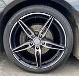 MERCEDES CLA-Class jsme obuli na Alu kolo GARMANI 7.5x18" ET52, 5x112x66.5 a Continental ContiSportContact 5 225/40 R18 92Y XL MO + čidla tlaku TPMS