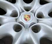 Alu kolo originál PORSCHE 9x19" ET60, 5x130x71.5 a Pirelli PZero Rosso Asimmetrico 275/45 R19 108Y XL N1 80% + čidla tlaku TPMS