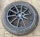 Alu kolo RC DESIGN 7.5x17" 5x115x70.5 ET45 a Sailun Ice Blazer Alpine EVO1 225/55 R17 101V XL 95% + čidla tlaku TPMS