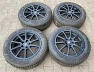 Alu kolo RC DESIGN 7.5x17" 5x115x70.5 ET45 a Sailun Ice Blazer Alpine EVO1 225/55 R17 101V XL 95% + čidla tlaku TPMS