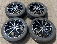 Alu kolo MILLE MIGLIA 7x17“ ET40, 5x112x57 a Saetta Touring 2 225/45 R17 94Y XL 80%