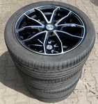 Alu kolo MILLE MIGLIA 7x17“ ET40, 5x112x57 a Saetta Touring 2 225/45 R17 94Y XL 80%