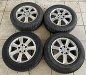 Alu kolo ALUETT 6x15" ET45, 5x112x66.5 a Vraník Super Snow-protektor 195/65 R15 91T 90%