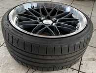 Alu kolo DOTZ 9.5x20" ET40, 5x120x72.5 a Gripmax SureGrip Pro Sport 245/35 R20 95Y XL