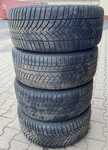 Alu kolo O.Z 8x18“ ET35, 5x112x66.5 a Continental ContiWinterContact TS850 P 245/40 R18 97V 0% a Semperit Speed Grip 3 245/40 R18 97V XL 0%