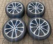 Alu kolo originál AUDI 8.5x19" ET40, 5x112x66.5 a Windforce Catchfors UHP 235/40 R19 96W XL 80%