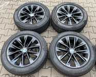 Alu kolo originál BMW 8x18" ET43, 5x120x72.5 a Pirelli Winter 210 SottoZero II 245/50 R18 100H * RFT 20% + čídla tlaku TPMS