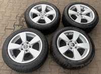 Alu kolo originál BMW 7.5x17" ET43, 5x120x72.5 a Dunlop SP Winter Sport 4D 225/50 R17 98H XL AO 90%