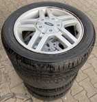 Alu kolo originál FORD 6x15" 4x108x63.3 ET52,5 a Saetta Touring 2 195/50 R15 82V 70%