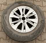 Alu kolo originál PEUGEOT 6.5x16" 4x108x65 ET32 a Continental EcoContact 6 215/65 R16 98H 30%