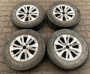 Alu kolo originál PEUGEOT 6.5x16" 4x108x65 ET32 a Continental EcoContact 6 215/65 R16 98H 30%