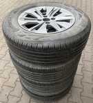 Alu kolo originál PEUGEOT 6.5x16" 4x108x65 ET32 a Continental EcoContact 6 215/65 R16 98H 30%