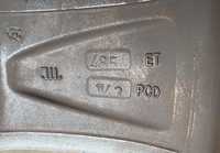 Alu kolo DEZENT 7x17“ ET48.5 5x114.3x67 a Bridgestone Turanza T005 225/60 R17 99V 90% + čidla tlaku TPMS