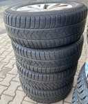 Alu kolo originál VW 6.5x16" ET41 5x112x57 a Pirelli Winter 210 SottoZero 3 215/60 R16 95H 0%