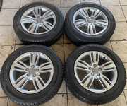 Alu kolo originál AUDI 6.5x17" ET33, 5x112x57 a Pirelli Winter 210 SottoZero II 215/60 R17 96H 70%