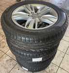 Alu kolo originál AUDI 6.5x17" ET33, 5x112x57 a Pirelli Winter 210 SottoZero II 215/60 R17 96H 70%