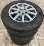 Alu kolo ANZIO 7.5x17“ ET41, 5x114.3x67 a Nexen Winguard SUV 235/65 R17 108H XL 70% a Zeetex WH1000 235/65 R17 108H XL 70%