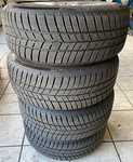 Alu kolo originál VW 7.5x17" ET51, 5x112x57 a Barum Polaris 5 205/50 R17 93V XL 90%