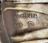 Alu kolo originál VW 6.5x16" ET42 5x112x57