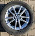 Alu kolo BORBET 6.5x16" 5x112x57 ET45 a Hankook W320 Winter i*cept Evo 2 215/60 R16 99H XL 40%