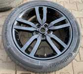 Alu kolo originál LAND ROVER 8.5x20“ ET53 5x120x72.5 a Continental SportContact 5 255/50 R20 109W XL 30% + čidla tlaku TPMS