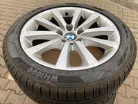 Alu kolo originál BMW 8x18" ET30, 5x120x72.5 a Zeetex WH1000 245/45 R18 100V XL 95%