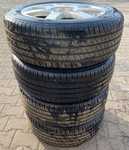 Alu kolo originál VW 6.5x16" ET42, 5x100x57 a Barum Bravuris 5HM 205/55 R16 91V 95%