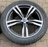 Alu kolo originál BMW 7 5x112x66.5 Přední 8.5x20" ET25 a Pirelli PZero 275/40 R20 106Y XL 60%, Zadní 10x20" ET41 a Habilead Practical Max H/P 315/35 R20 110Y XL 40%