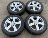 Alu kolo DEZENT 7x17“ ET38, 5x112x57 a Riken Snow 215/55 R17 98V XL 100%