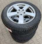 Alu kolo DEZENT 7x17“ ET38, 5x112x57 a Riken Snow 215/55 R17 98V XL 100%