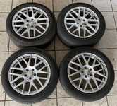 Alu kolo WHEELWORL 8x18" ET40, 5x114.3x67 a Yokohama BluEarth E70BZ 225/55 R18 98H 90%