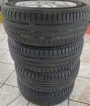 Alu kolo TITAN 6x14" ET37, 5x100x57 a 2ks Saetta Touring 2 185/60 R14 82H 30% a 2ks Hankook K715 Optimo 185/60 R14 82T 30%