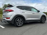 HYUNDAI TUCSON jsme obuli na Alu kolo DEZENT 7x17" ET51, 5x114.3x67 a Continental EcoContact 6 225/60 R17 99H + čidla tlaku TPMS