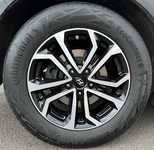 HYUNDAI TUCSON jsme obuli na Alu kolo DEZENT 7x17" ET51, 5x114.3x67 a Continental EcoContact 6 225/60 R17 99H + čidla tlaku TPMS