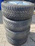 Alu kolo originál BMW 7.5x16" ET37, 5x120x72.5 a Bridgestone Blizzak LM32 225/55 R16 95H * RUNFLAT 10%