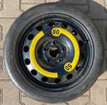 Rezervní kolo originál VW 3.5x16" ET25.5, 5x112x57 a Hankook S300 125/70 R16 96M