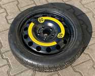 Rezervní kolo originál VW 3.5x16" ET25.5, 5x112x57 a Hankook S300 125/70 R16 96M