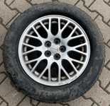 Alu kola originál SUBARU 6.5x16" ET48, 5x100x56 a Riken Road Performance 215/60 R16 99V XL 40%